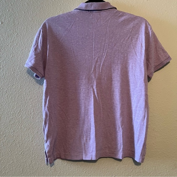 Polo Ralph Lauren Lavender Polo Shirt custom slim fit size small - Picture 2 of 5